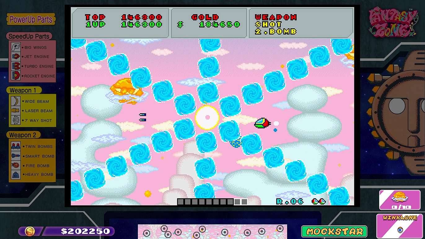 回転速度ぎりぎりでウィンクロンを撃破