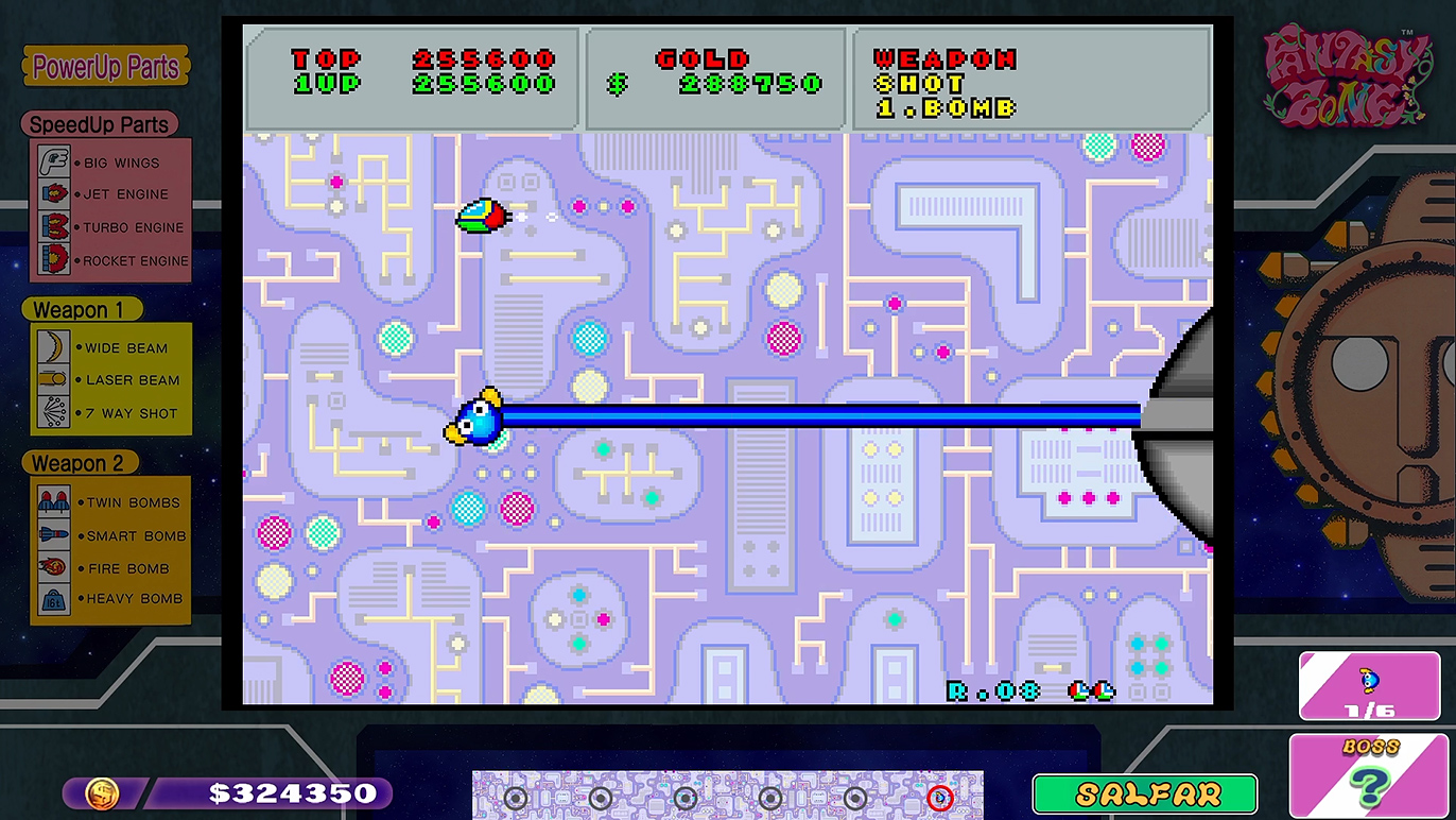 最後はこの位置でヘビーボムを落とすだけ