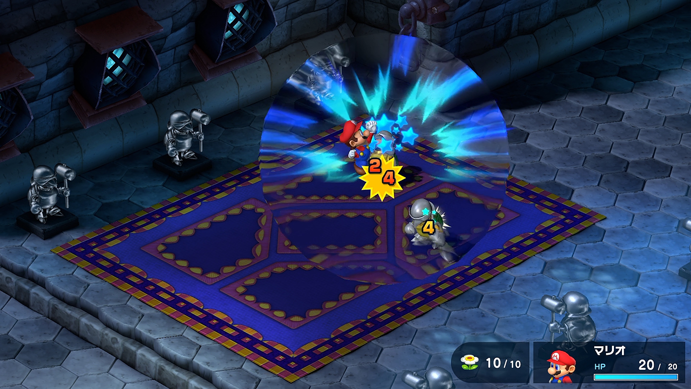 アクションコマンド成功で大ダメージ!