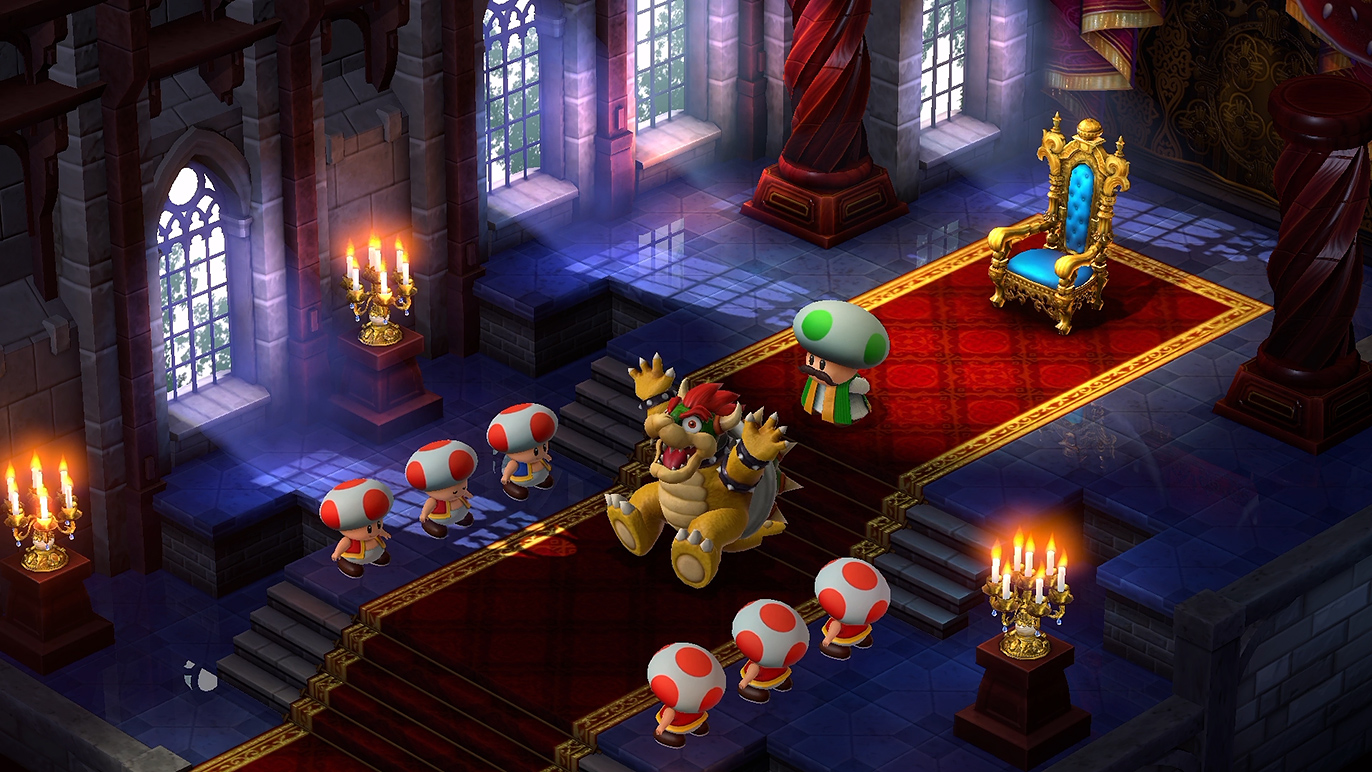 マリオ、渾身のジェスチャータイム