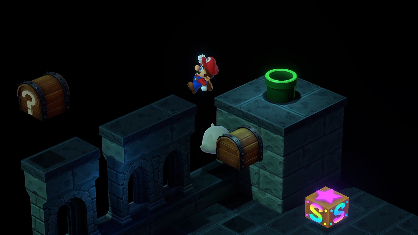 テレサを踏み台にして高台へ