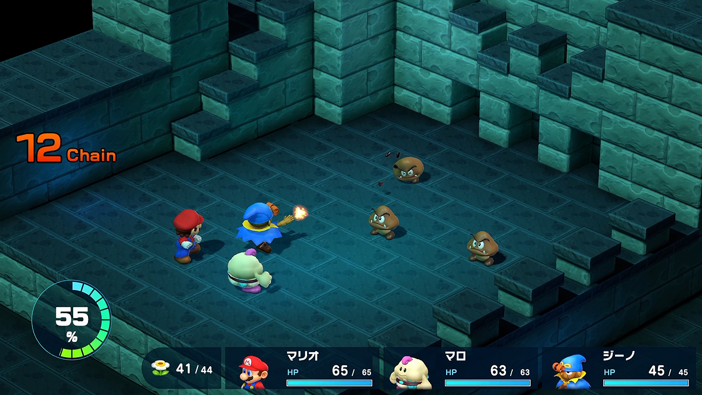 ジーノは素早さが高いので切り込み隊長だ