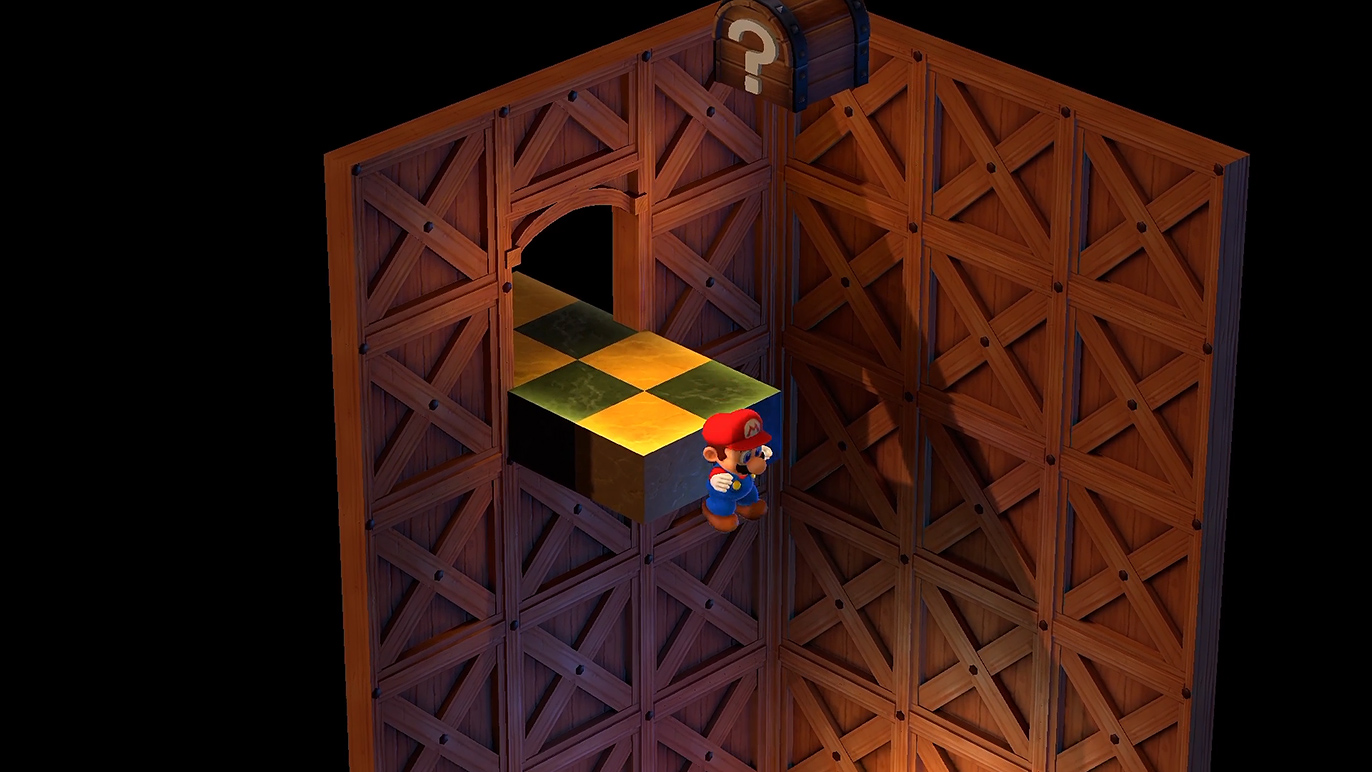 シーソーの上に直接飛び降りるのが意外と難しい