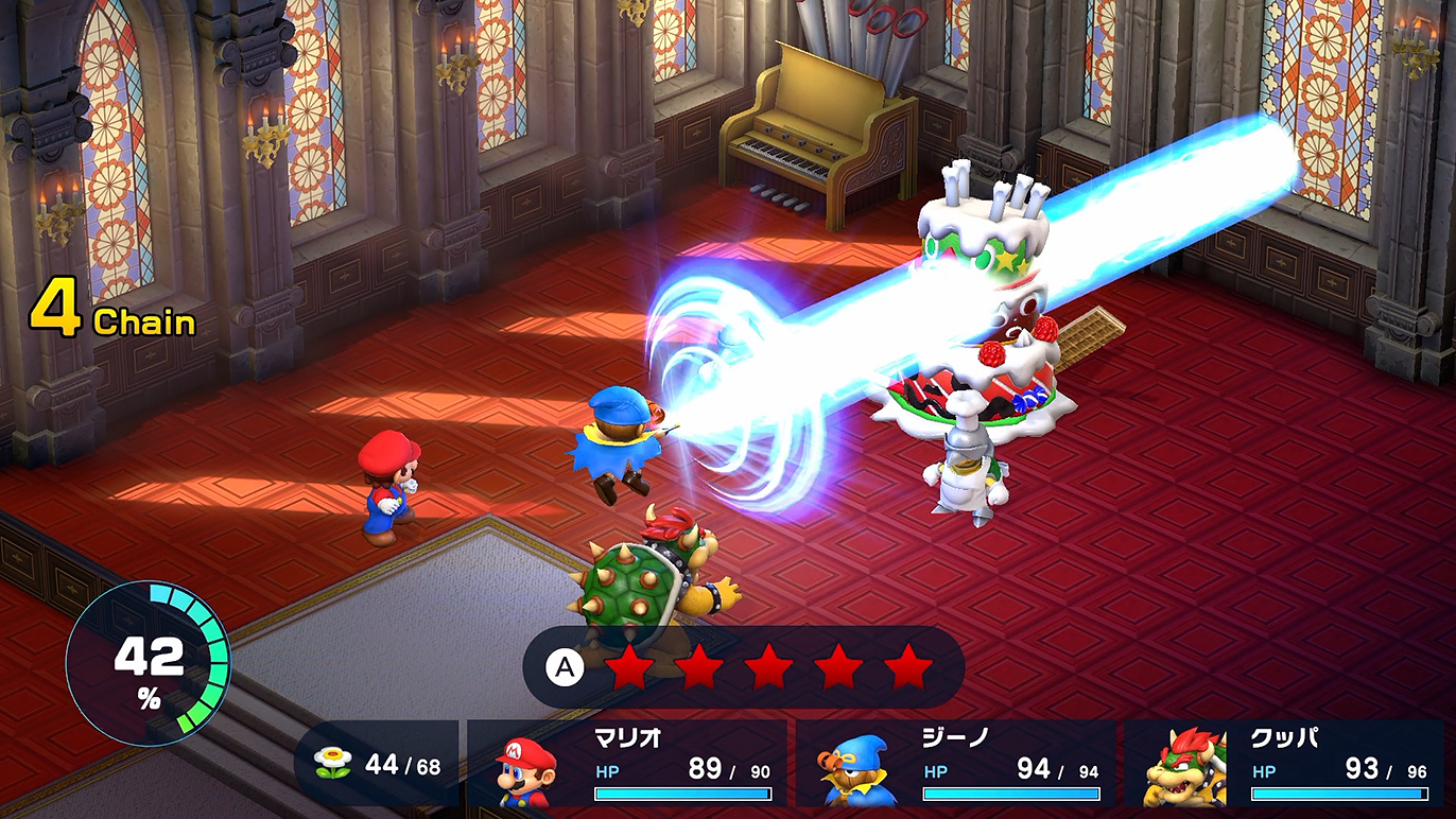 ストロベリーを集中攻撃