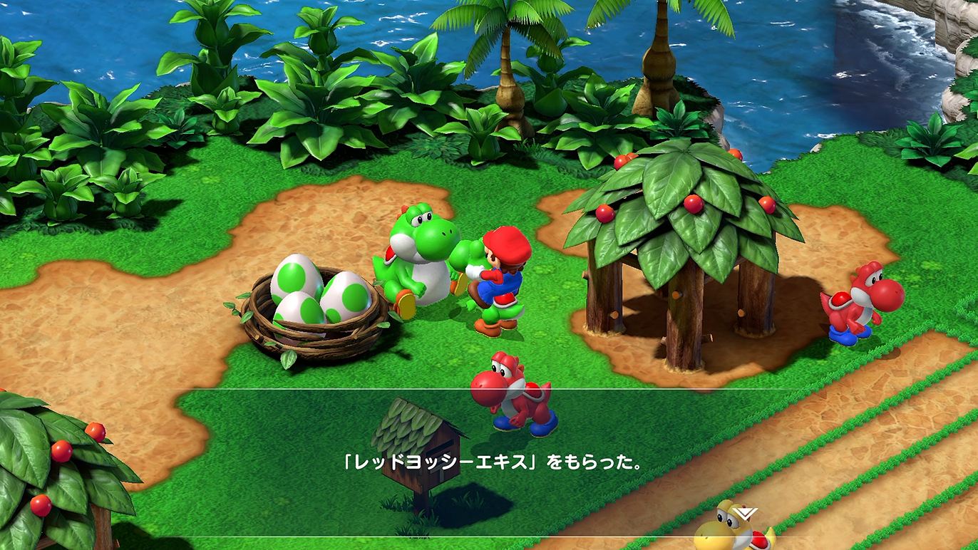 デブヨッシーからはアイテムを貰える