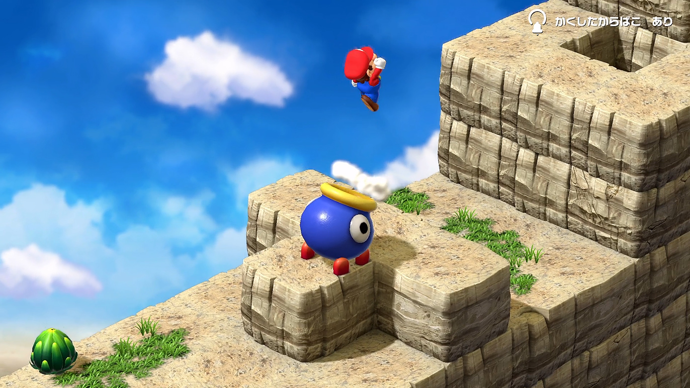 タイミングを合わせて大ジャンプ