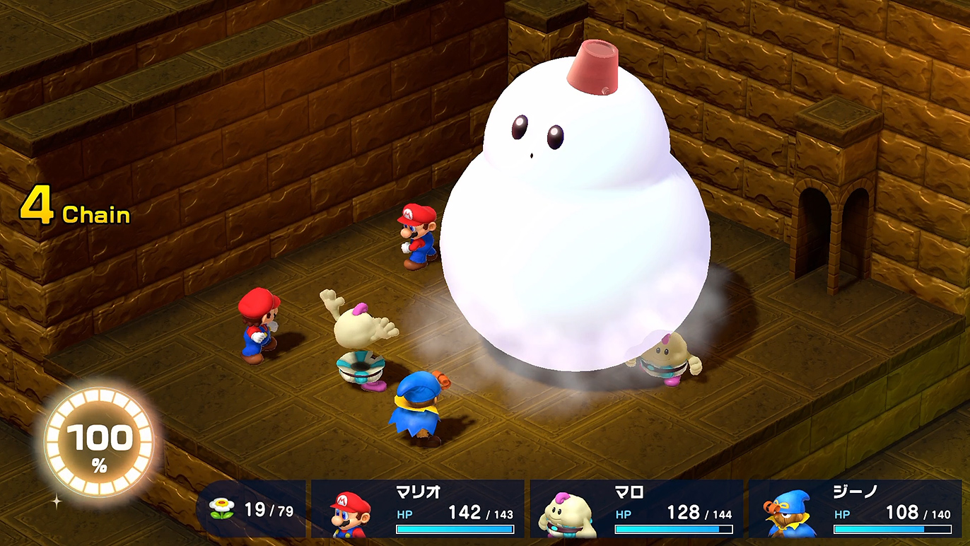 巨大な雪だるまで終わりだ