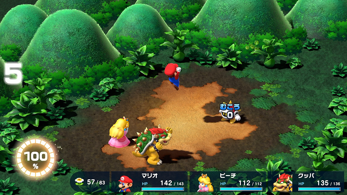 絶望でピーチも顔を覆う