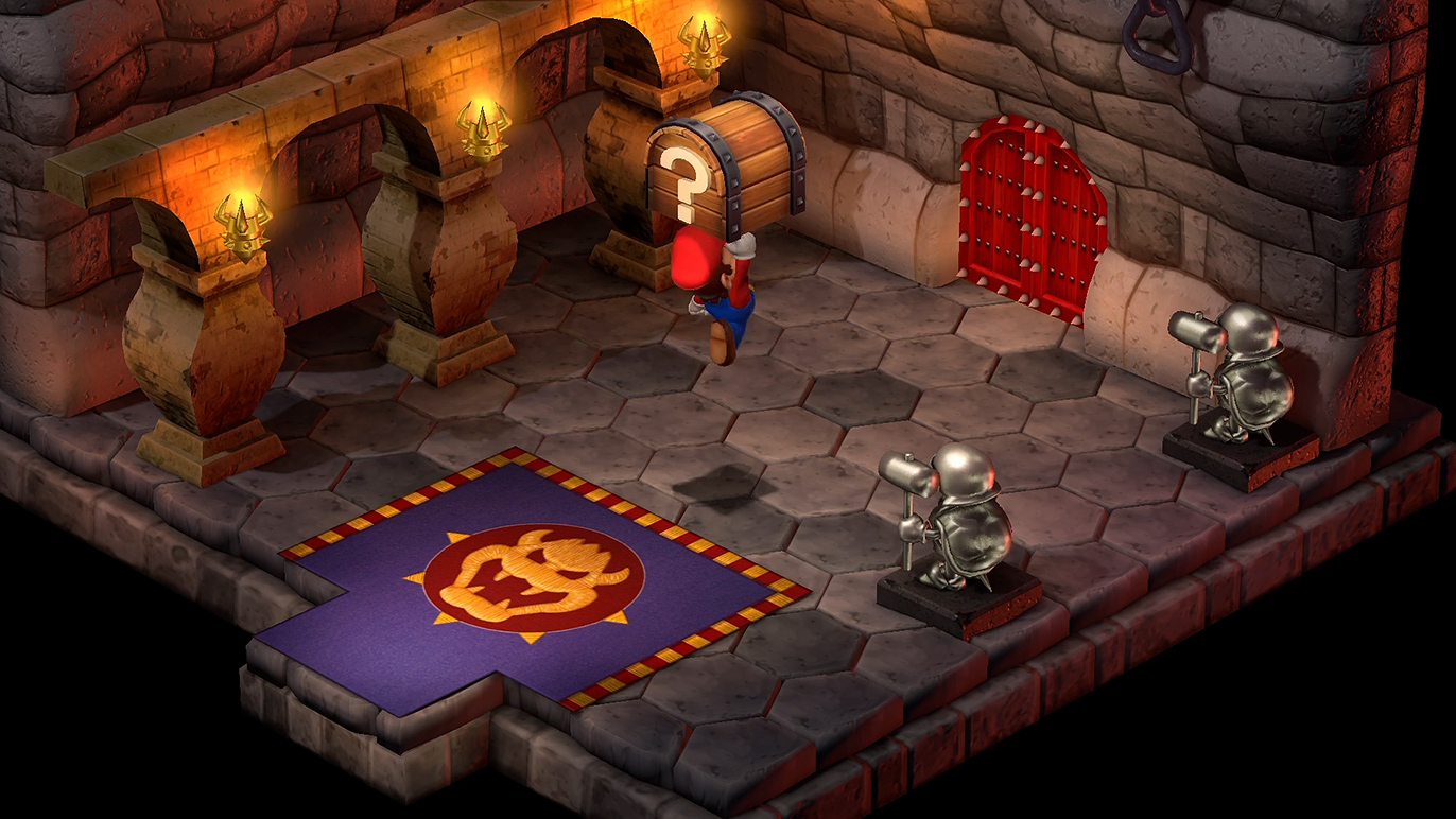 ゴール地点には宝箱がある