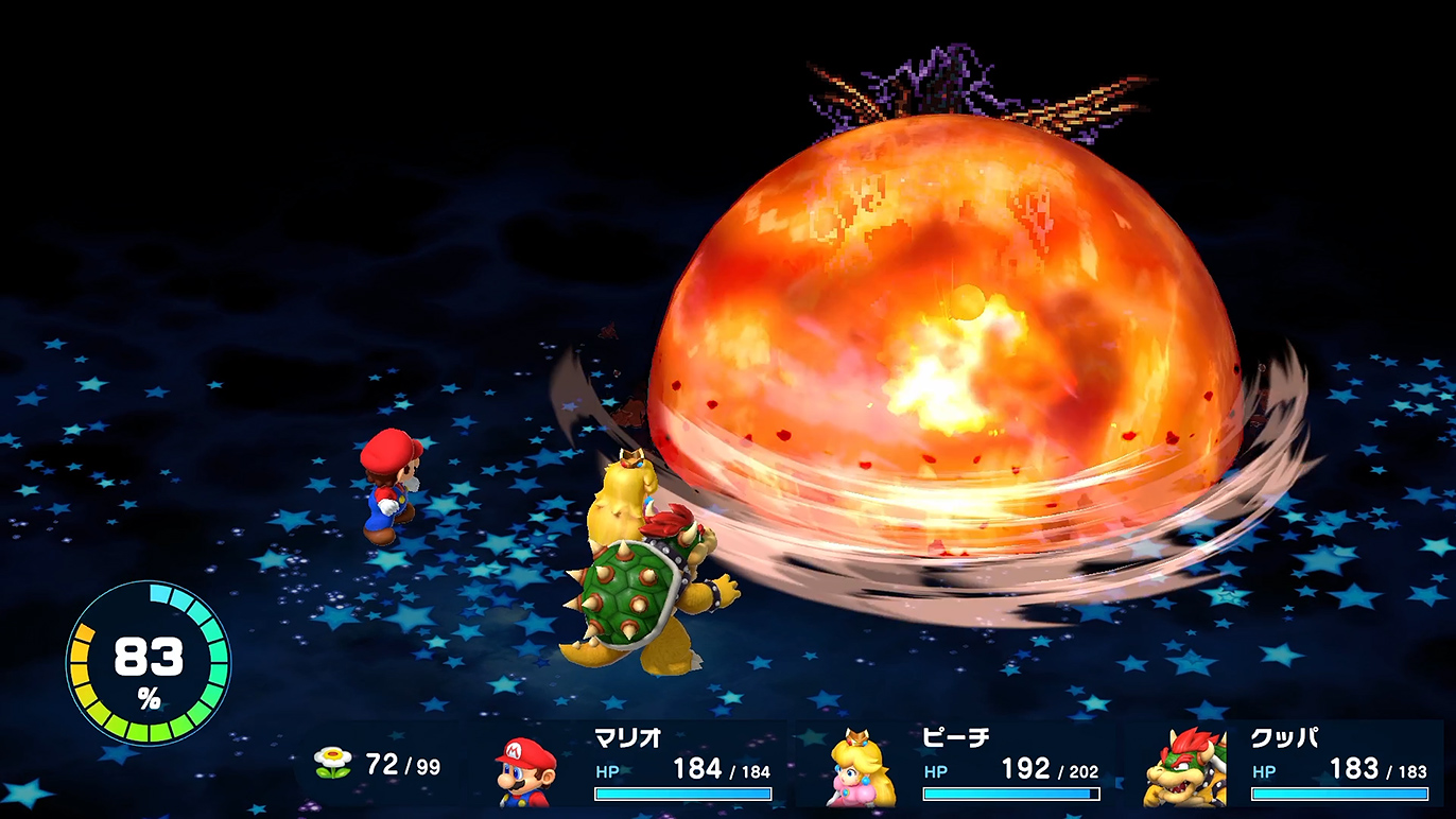 ピーチも攻撃する回数が多くなる