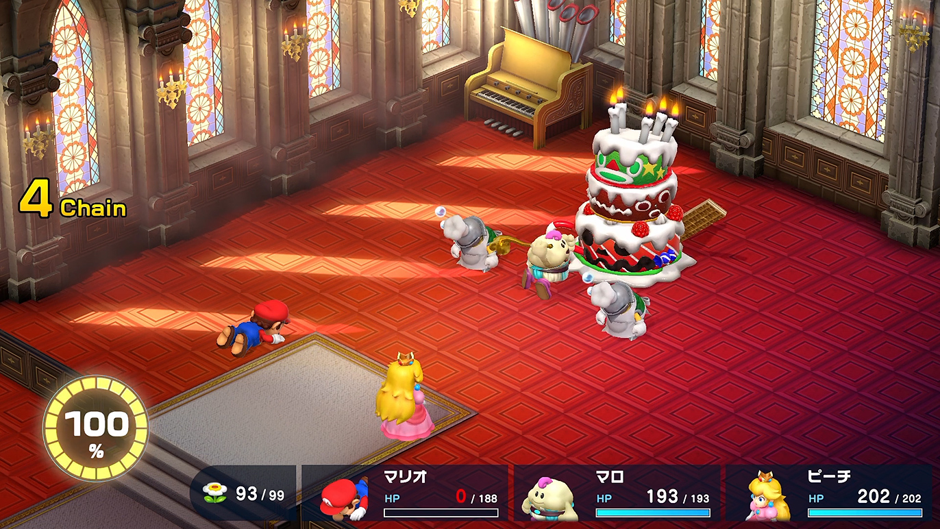 ロウソクの火を消して一安心