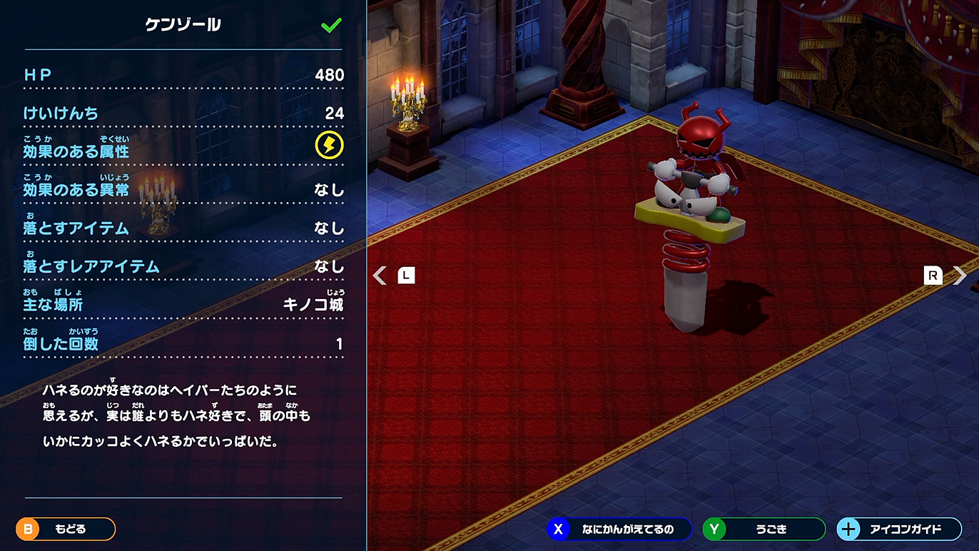 跳ねることだけに夢中で一途な性格だ