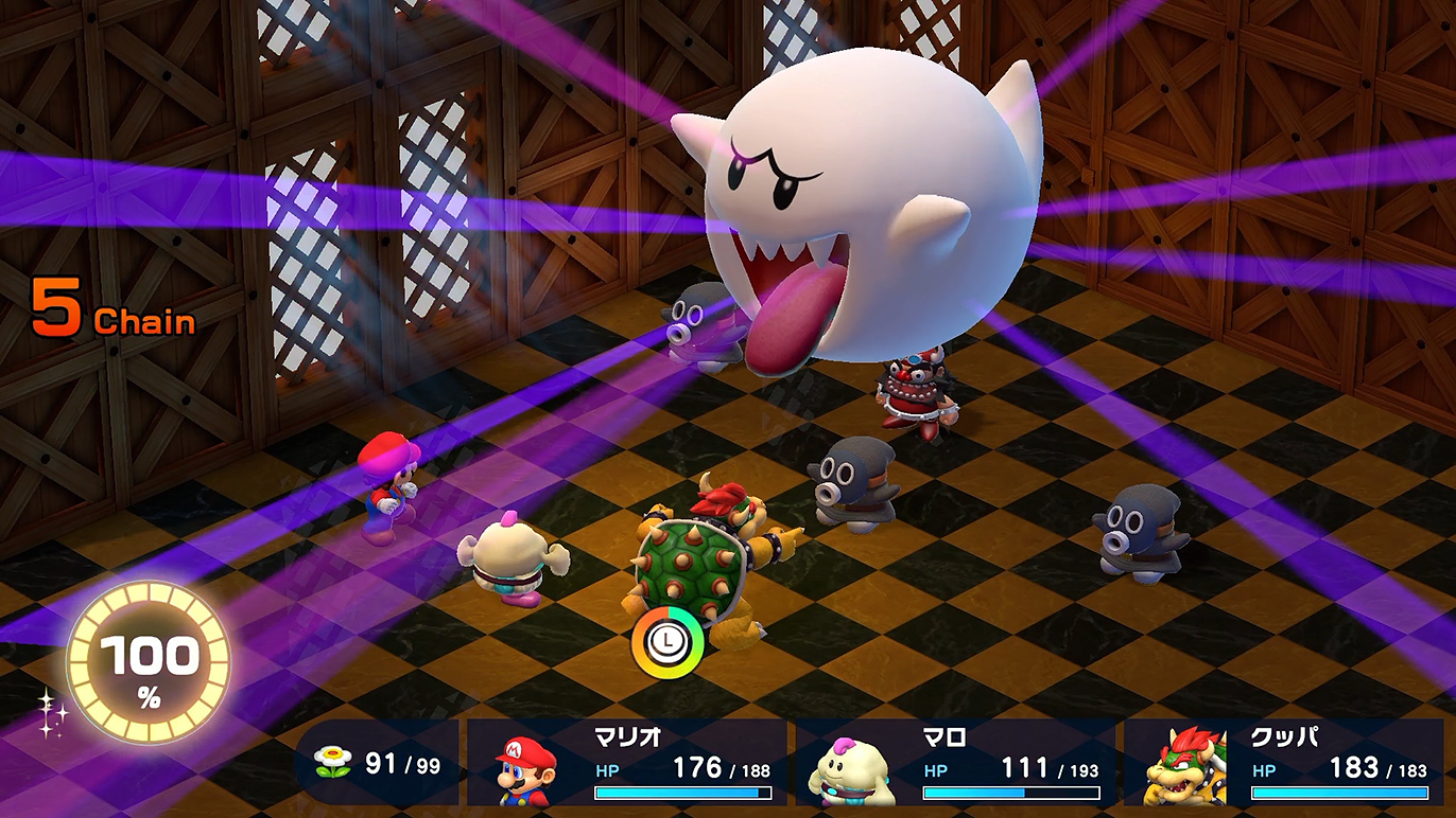 クッパの良さが出たバトル